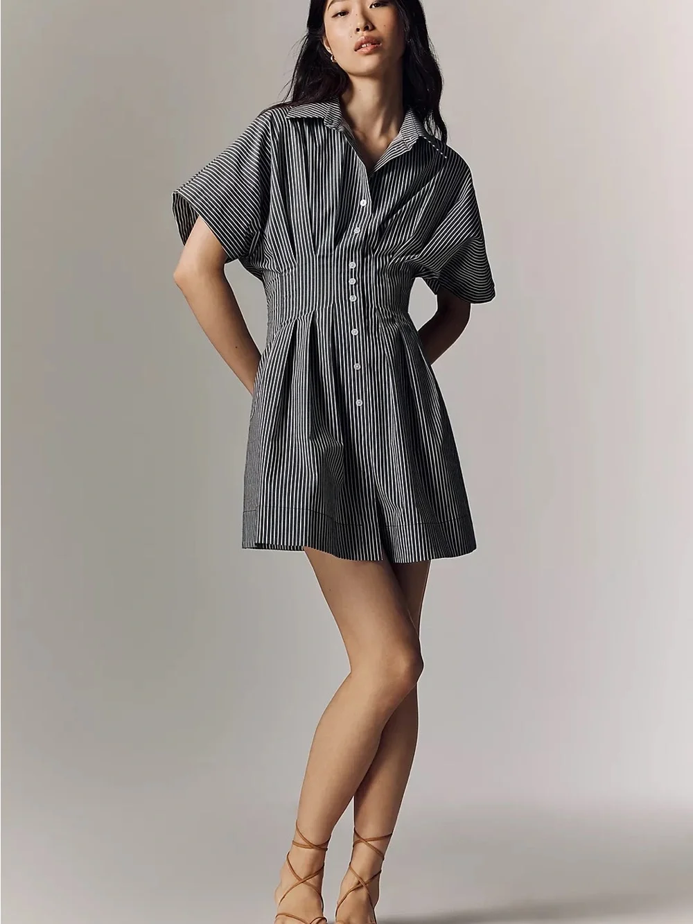 Anthropologie Tobie Mini Shirtdress by Exquise - Picture 2 of 6
